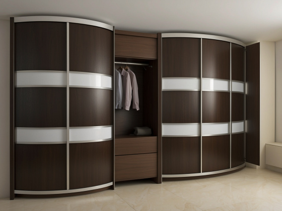 Радиусный шкаф-купе «Аркадия»